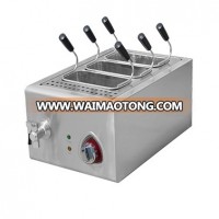 Stainless Steel table top Gas Pasta Cooker With Cabinet for restaurant project use